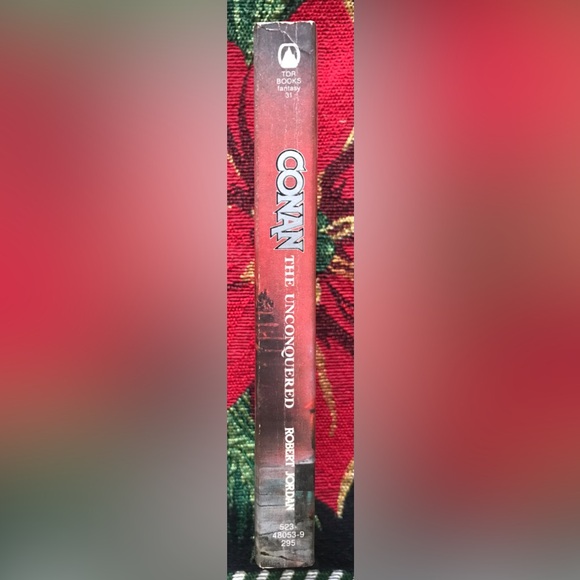 Conan the Unconquered Robert Jordan 1983 Paperback Book 1st Printing - Picture 4 of 4